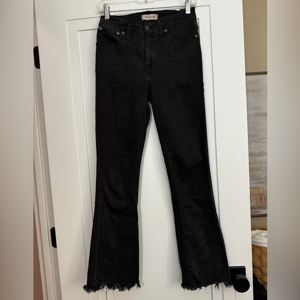 Madewell Black Flare Women's Jeans